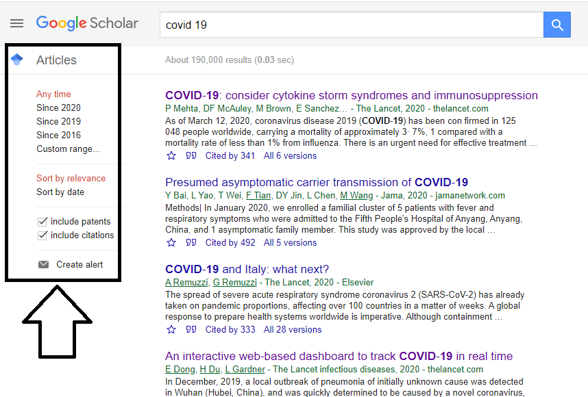 how to find good articles for a research paper