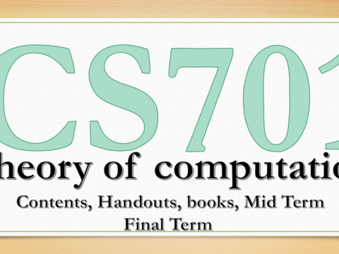 Cs701 MidTerm Final Term Assignment