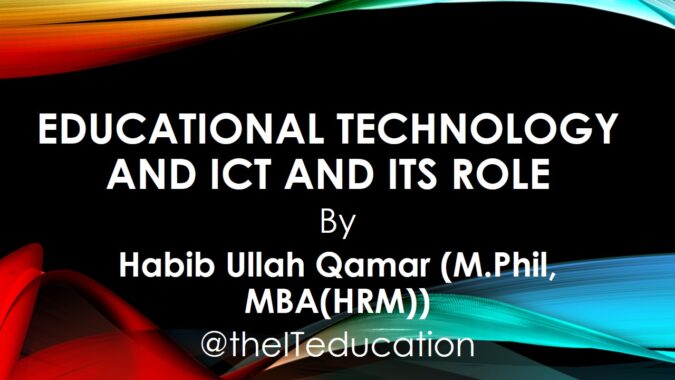Audio Visual Education – Education Technology -Download PDF Slides educational technology and AV AIDS AIOU ICT role education