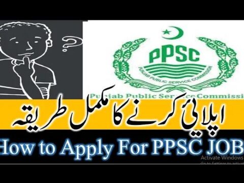 HOw to apply for ppsc lecturer job 2020