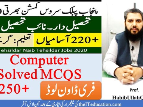 ppsc tehsildar solved mcqs for free pdf download-min