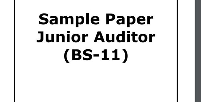 Juniro Auditor Current Papre 2021