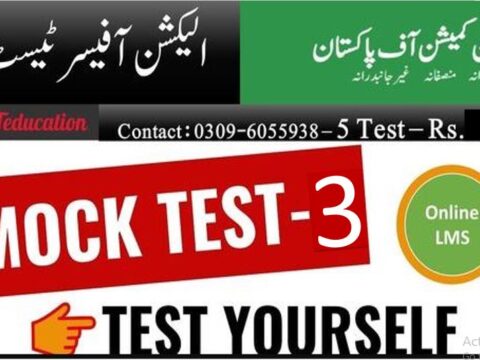 Election-Officer-Test-Preparation-Mock-Test-No-3