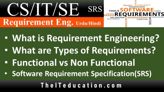 Different Types of Software Requirement - Functional, Non-Functional - SRS