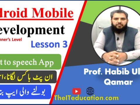 Text to Speech Android Studio Tutorial Urdu Hindi - How to Create Text to speech App in Android
