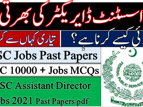 FPSC Assistant Director Jobs 2021