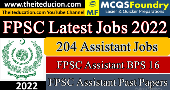 FPSC-Assistant-Private-Secretary-Jobs-2022