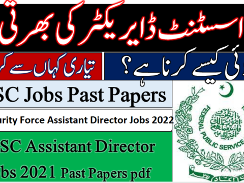 Assistant Director ASF FPSC jobs 2022