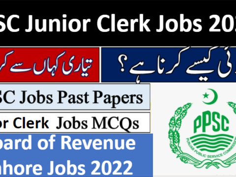 Junior Clerk Jobs PPSC Apply Online